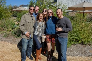 NOVA Tribe members at a wine and whiskey tour. Photo courtesy of Northern Virginia Hebrew Congregation
