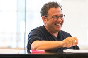 Michael Greif directs the new musical If/Then, which previews at the National Theatre beginning Nov. 5. Photo by Matthew Murphy