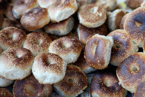 A bunch of bagels. What more could you want?
