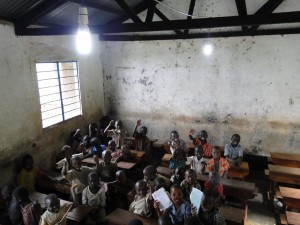 Innovation: Africa has brought electricity to some African schools. 