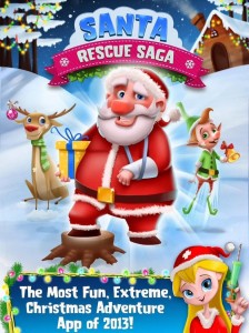 TabTale’s Santa Rescue Saga recently shot to number one on the iTunes free apps chart. Photo courtesy of TabTale