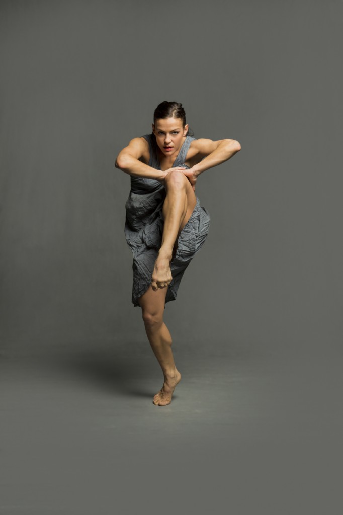 Philadelphia feeling: a member of the Koresh Dance Company performs.