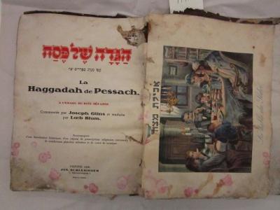 A Haggadah, published in Vienna in 1930, was among the Iraqi Jewish archives.