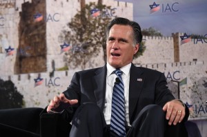 Mitt Romney. Photo by Shahar Azran