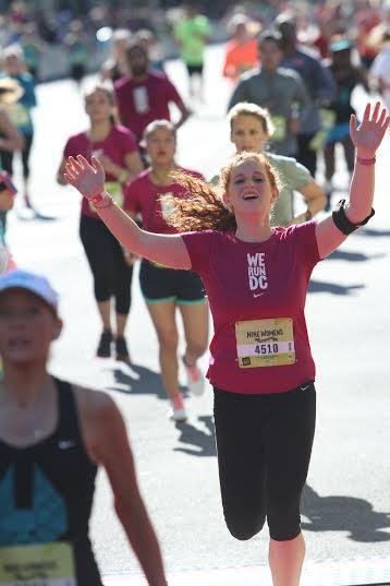 George Washington University student Julie Buchsbaum will be running the Jerusalem marathon. Photo courtesy of George Washington University Hillel