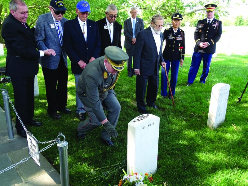 Paying tribute to decorated WWII combat soldier Audie Murphy.