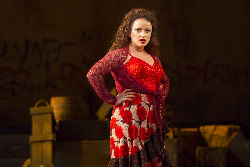 Clementine Margaine portrayed the title role in Carmen.Photo by Scott Suchman 