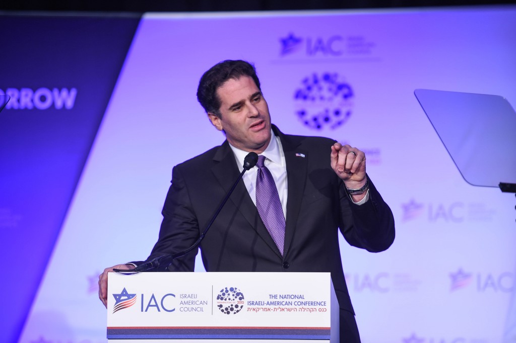 Israeli Ambassador to the United States Ron Dermer addressed the Israeli-American Council conference  on Oct. 17.                                                              Photo courtesy of IAC 