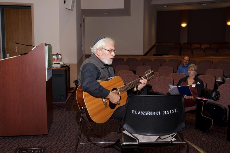 Rabbi David Shneyer models new Jewish liturgical and interpretive music.