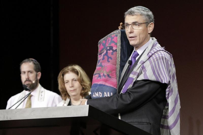 Rabbi Rick Jacobs, the Union for  Reform Judaism president, spoke at the movement’s biennial conference in Orlando, Fla.Courtesy of URJ