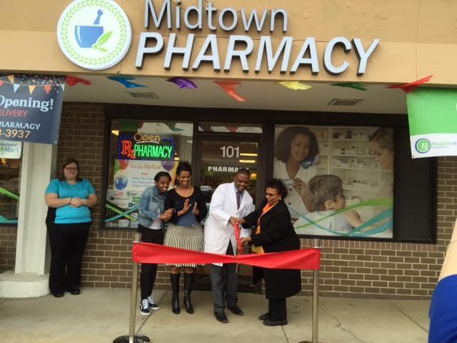 Midtown Pharmacy, located at 121 Congressional Lane in Rockville, celebrated its grand opening on Dec. 21 with a community celebration.Photo courtesy of Midtown Pharmacy