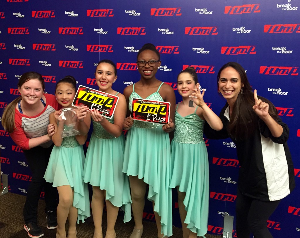 The Jewish Community Center of Northern Virginia’s j.dance performance troupe, The Rockdaniot, received first place in the Mini category for ballet and contemporary routines at JUMP Dance Convention in Washington the weekend of Jan. 9-10.Photo courtesy of JCCNV 