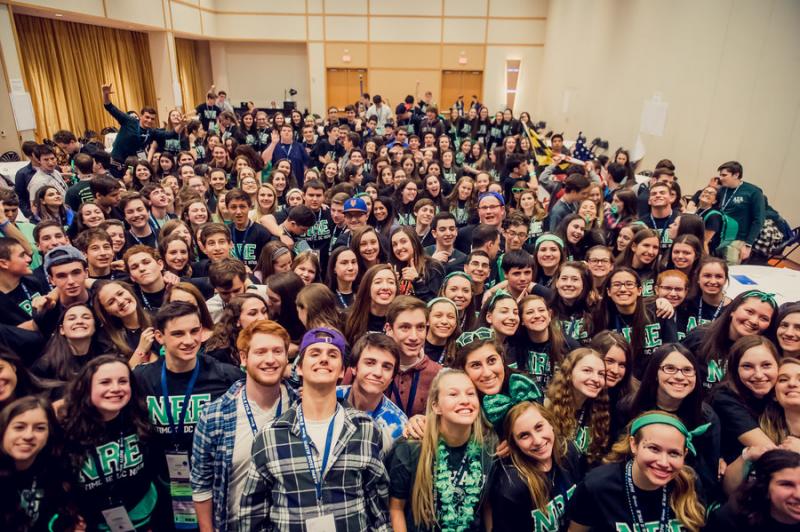 High school students from 27 countries were urged to work for social justice during BBYO’s annual international convention in Baltimore. Photo by David Stuck