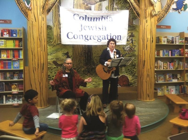 Columbia Jewish Congregation takes its kids to where the books are.Photo supplied