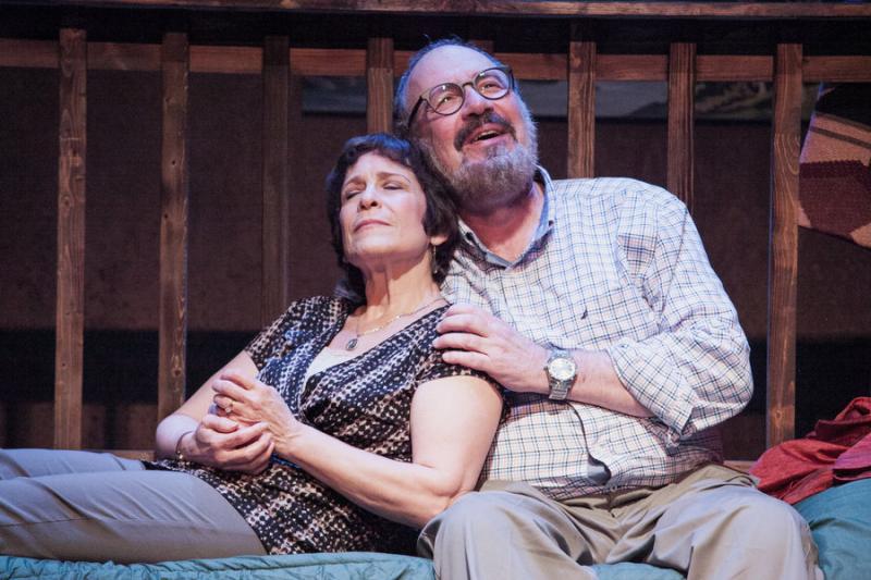 Naomi Jacobson and Rick Foucheux are the parents in “Another Way Home,” at the Washington DC JCC’s Theater J. Photo by C. Stanley Photography 