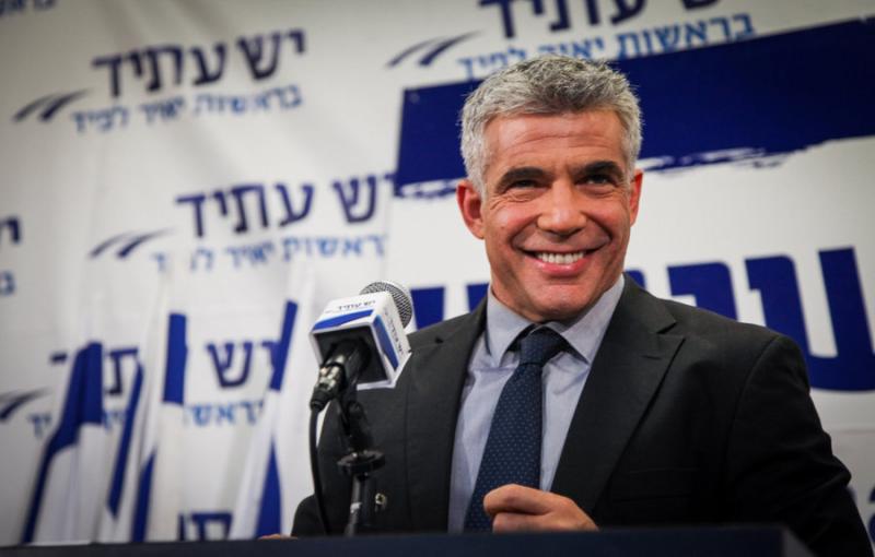 MK Yair Lapid, seen here in 2013, said he plans to meet with Jewish Democratic members of Congress. File photo 