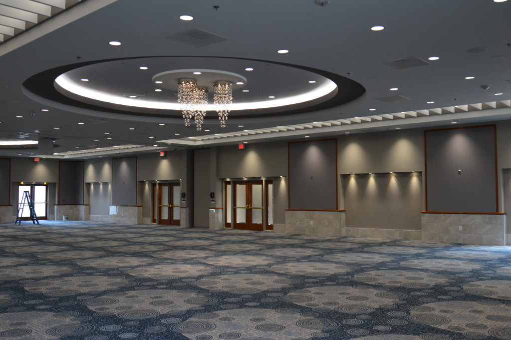Congregation Har Shalom’s social hall is part of a $3.5 million renovation to the 1970s-era building. Photo courtesy of Congregation Har Shalom