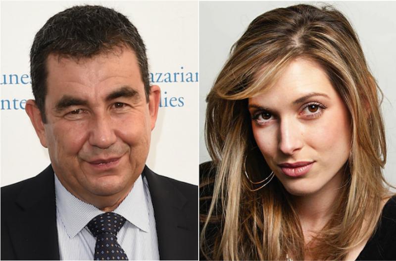 Ari Shavit, left, is accused of sexual misconduct; Danielle Berrin has accused him of grabbing and propositioning her.
