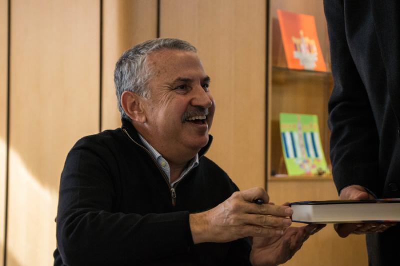 New York Times columnist Tom Friedman says people are living in an “age of acceleration.” Photo by Justin Katz
