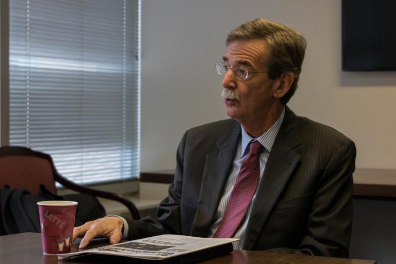 Maryland Attorney General Brian Frosh said that state attorneys general can play a role in influencing the Trump administration. Photo by Justin Katz 